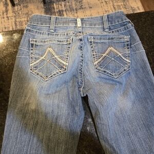 Stylish Blue Jeans for Women Ariat REAL denim Size 29r